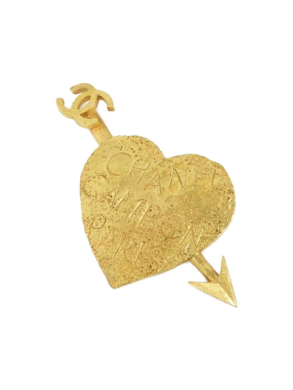 Chanel Brooch Gold-Tone Metal #373807C17B